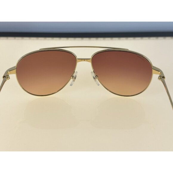 Cartier Gold Pilot Sunglasses CT0298S-003 Cat.2 140-57-13 (K) - Picture 14 of 16